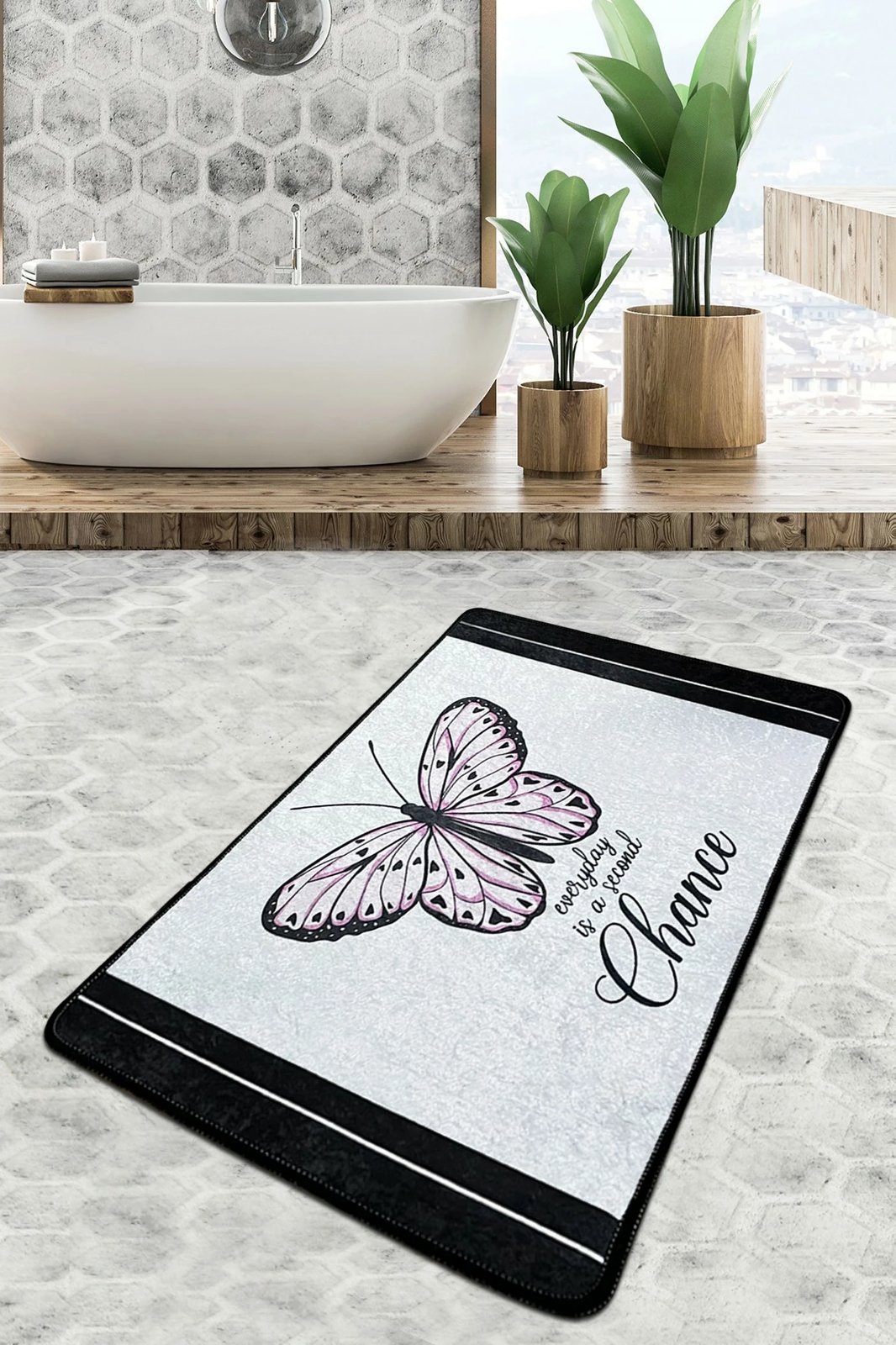 Tapet për banjo Mijölnir, Change Djt, shumëngjyrësh, 70x120cm