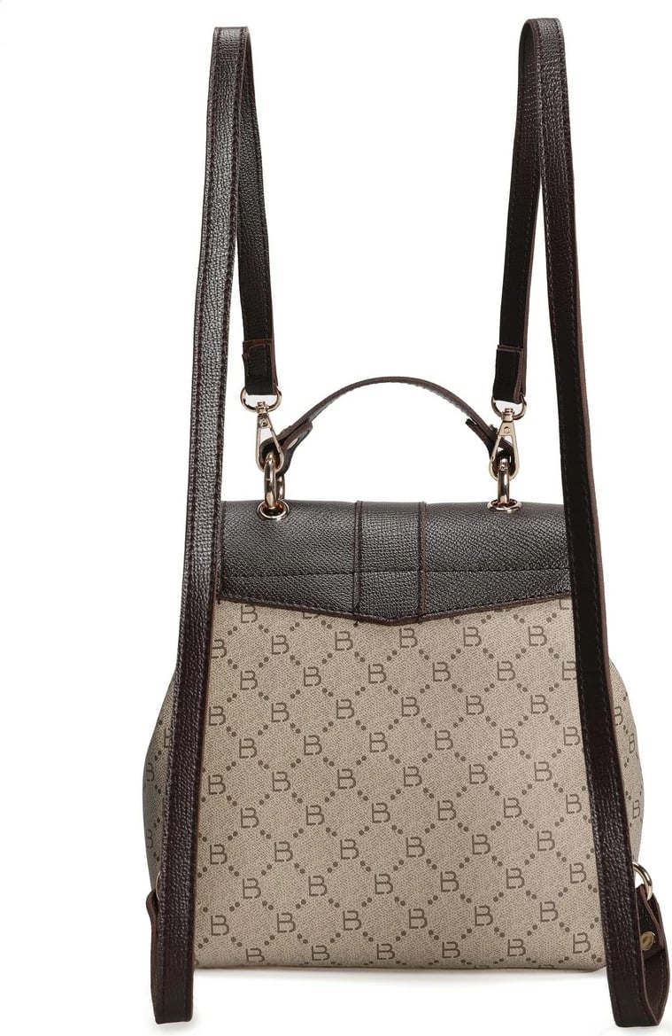 Çantë shpine Lucky Bees, krem dhe kafe, 1214 v2