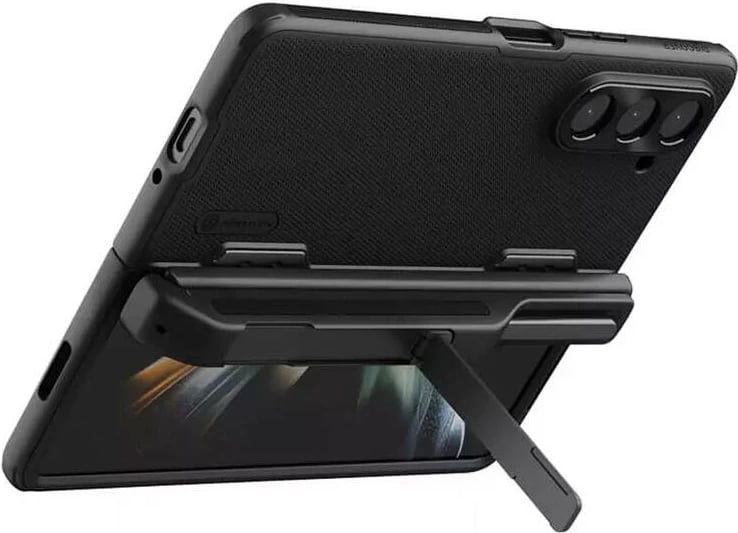 Mbështjellës Nillkin Super Frosted Shield Fold-Pen për Samsung Galaxy Z Fold 5, i zi