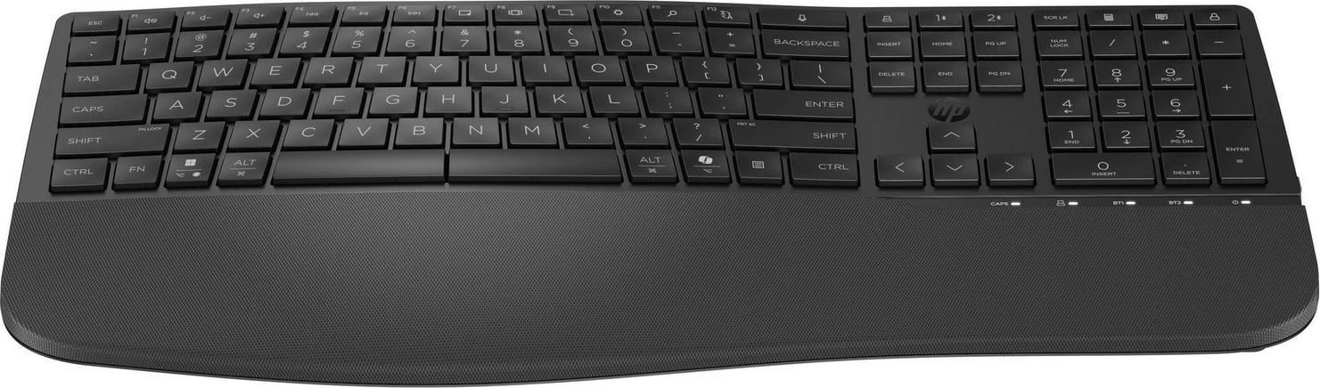 Tastierë HP 680 Comfort Dual-Mode, wireless, membrane, e zezë