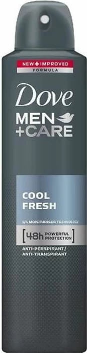 Deodorant spray Dove Men+Care Cool Fresh për meshkuj 250ml