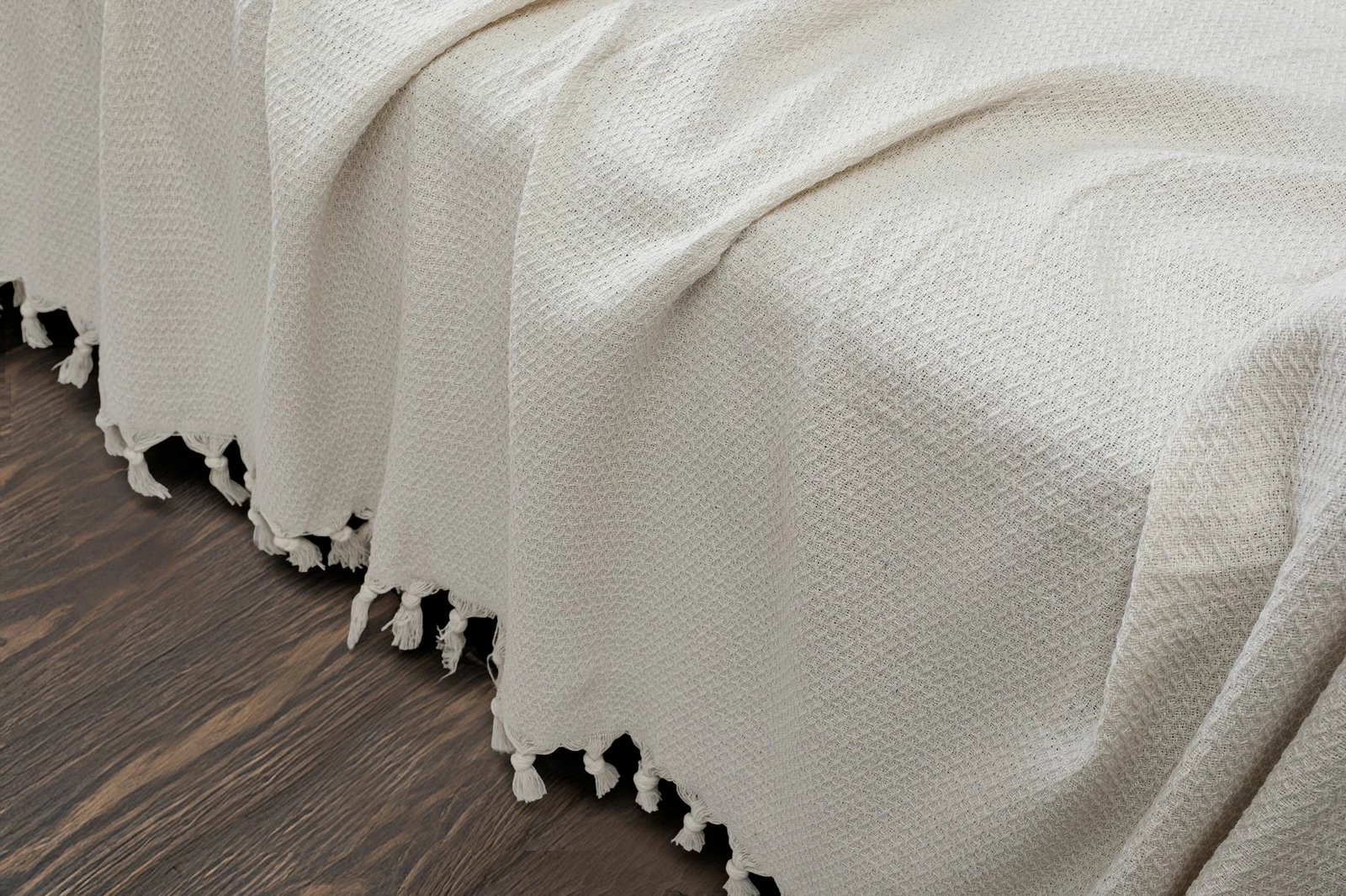 Mbulesë divani Ayla, ngjyrë ecru, L'Essentiel Linge de Maison, 180x220cm