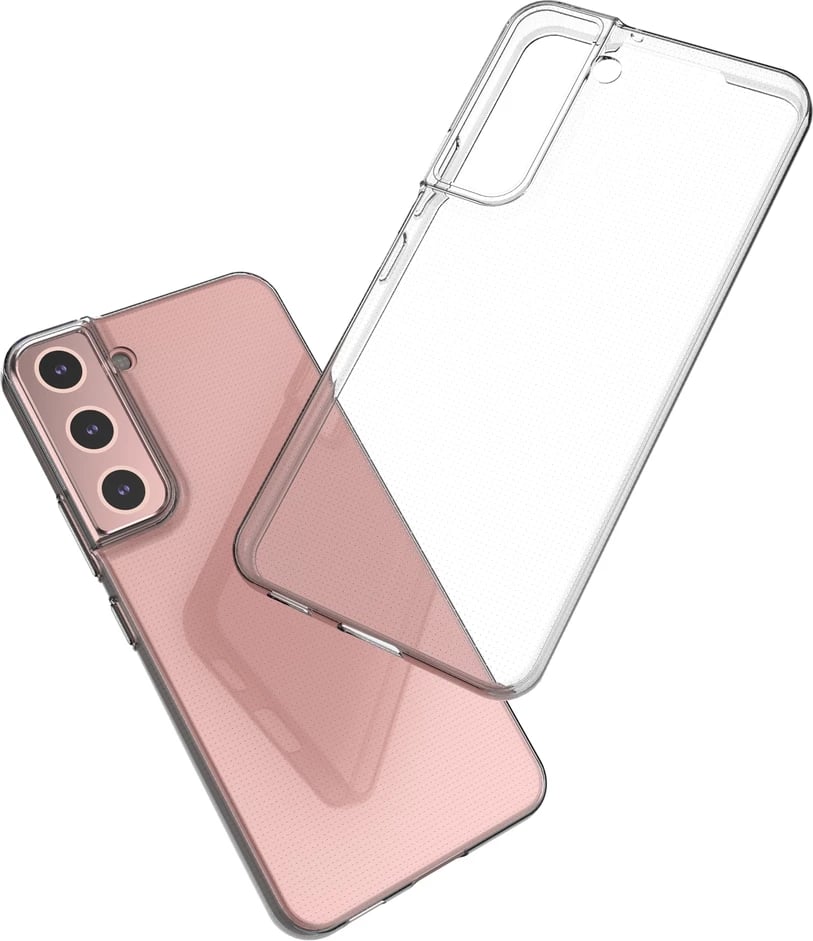 Mbështjellës Hurtel Ultra Clear 0.5mm për Samsung Galaxy S22+, Transparent