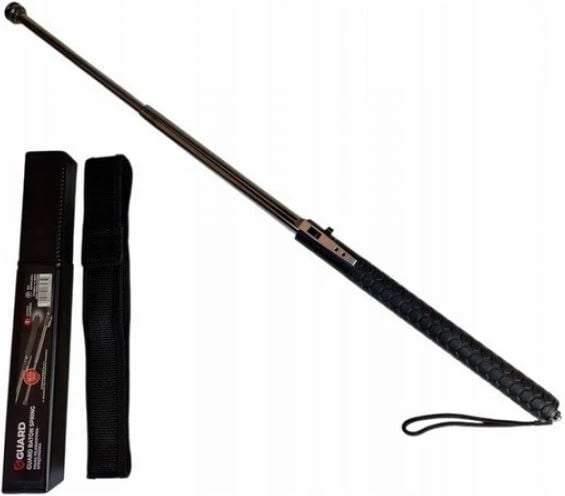 Shufër teleskopike GUARD, e zezë