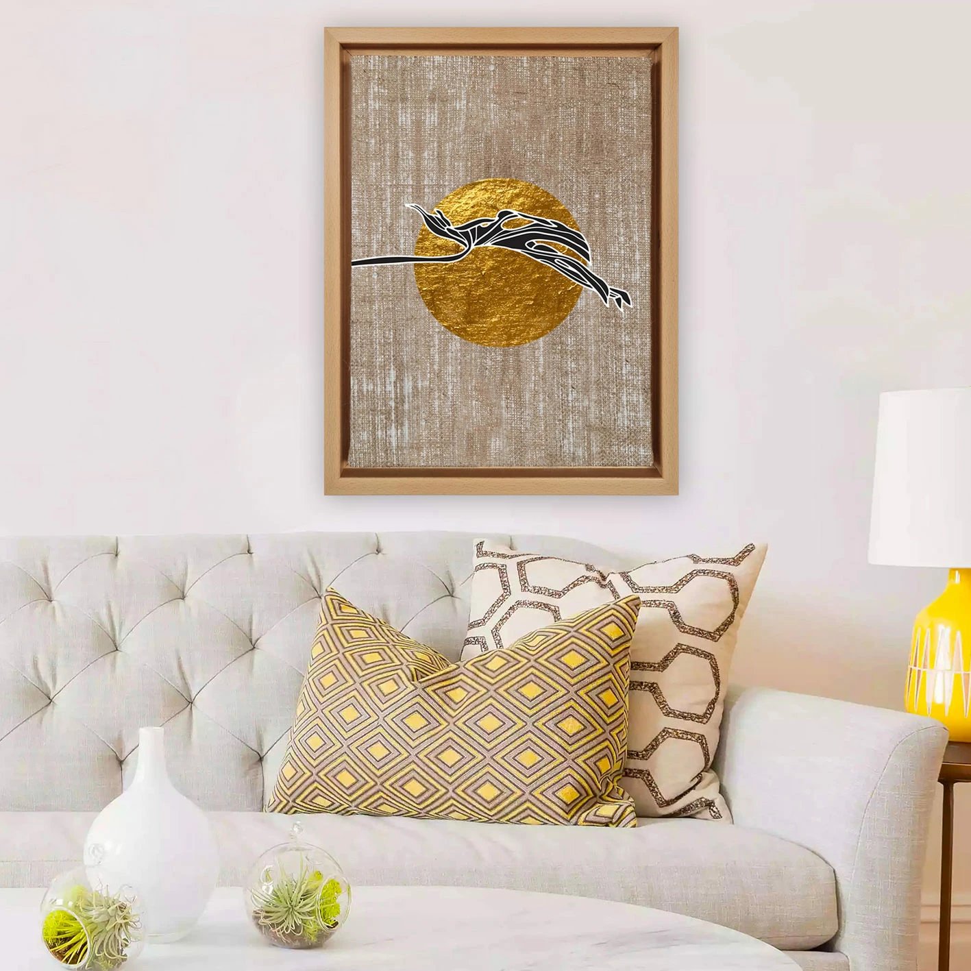 Pikturë dekorative në kanavacë, shumëngjyrëshe, Wallity, LNJ819834654913 - 96136, 96x136cm