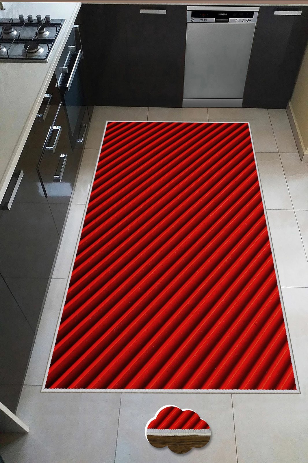 Qilim Conceptum Hypnose, shumëngjyrësh, 60x100cm, Wookece204