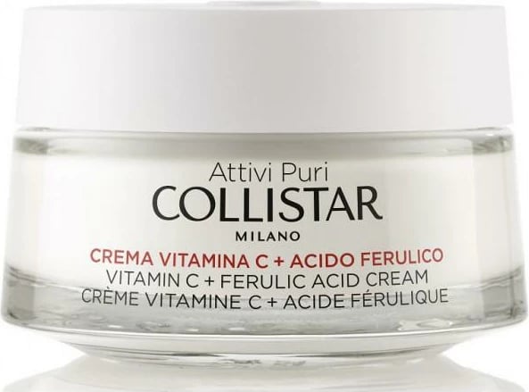 Krem fytyre uniseks Collistar Attivi Puri Vitamin C + Acid Ferulik