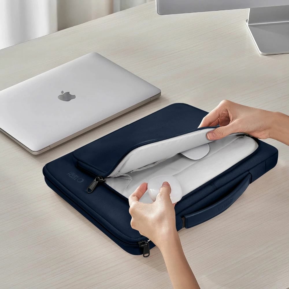 Çantë laptopi Tech-Protect Basic Bag 15-16 inç, kaltër