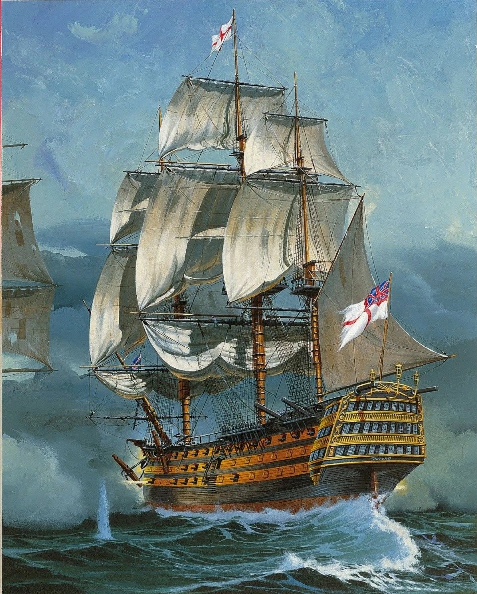 Model anije Revell H.M.S. Victory 1:225, plastik, 261 pjesë