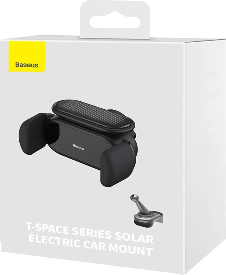 Mbështjellës elektrik për veturë Baseus T-Space për Tesla Model 3/Y, me panel diellor, i zi