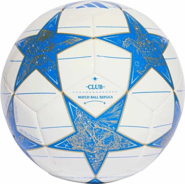 Top futbolli adidas, bardh e kaltër