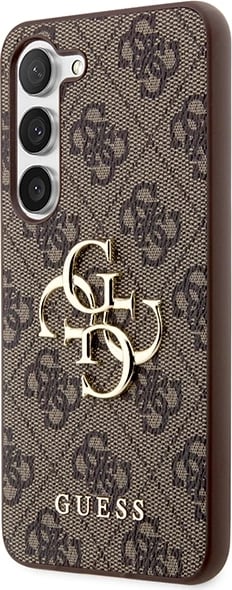 Mbështjellës Guess 4G Big Metal Logo për Samsung Galaxy S24+, Kafe Mbështjellës Guess 4G Big Metal Logo për Samsung Galaxy S24+, Kafe