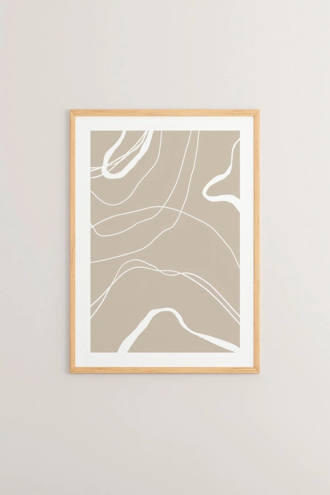 Pikturë dekorative me kornizë, Wallity, Tekhamcerceve136, shumëngjyrëshe, 33x48cm