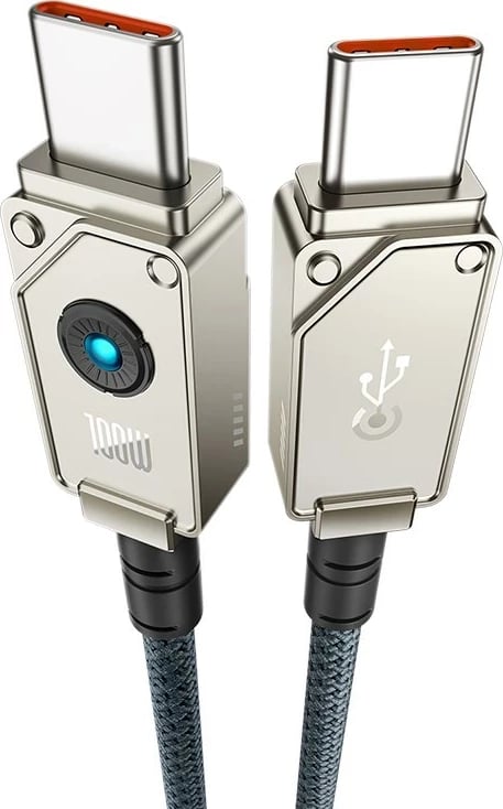 Kabllo Baseus Unbreakable USB C në USB C, 1 m, 100 W