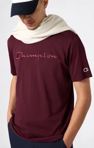 Maicë për meshkuj Champion, e kuqe