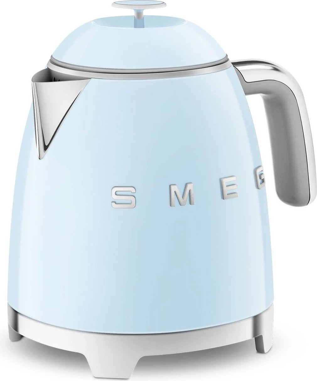 Ibrik elektrik SMEG KLF05PBEU mini, 1400W, 0.8L, kaltër