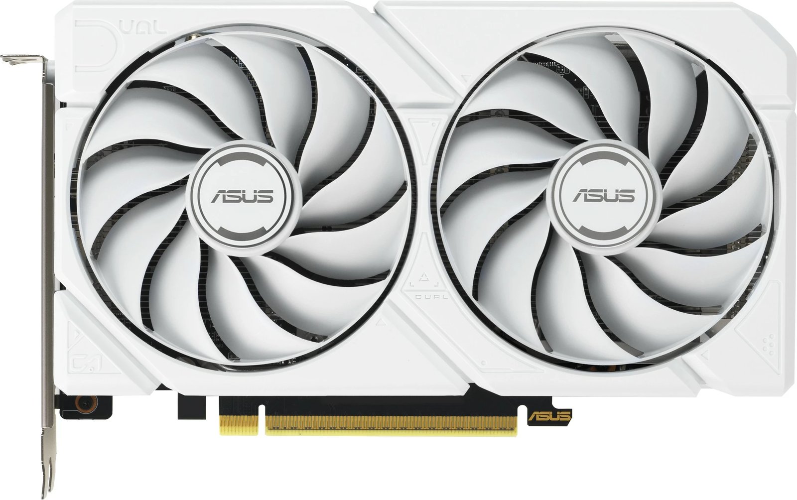 Kartelë grafike ASUS RX 9060 XT DUAL 16GB GDDR6 e bardhë