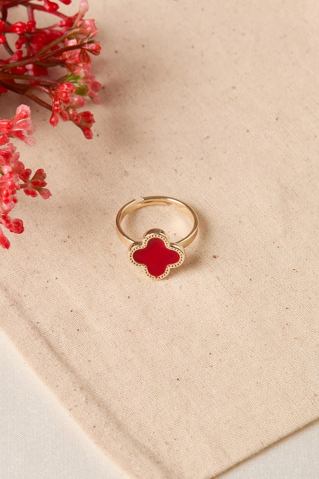 Unazë metalike Elika, ngjyrë ari, CY9852