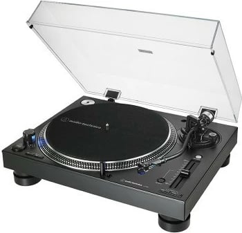 Gramafon audio-technica AT-LP140 XP, 3 shpejtësi, i zi