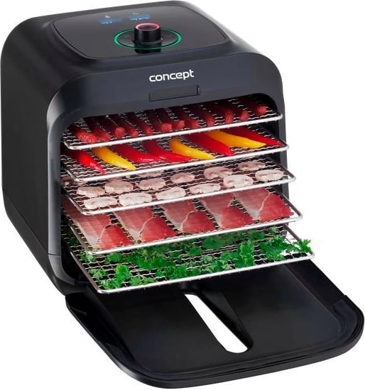 Tharëse ushqimi Concept SO4000, 5 sita inoks, e zezë