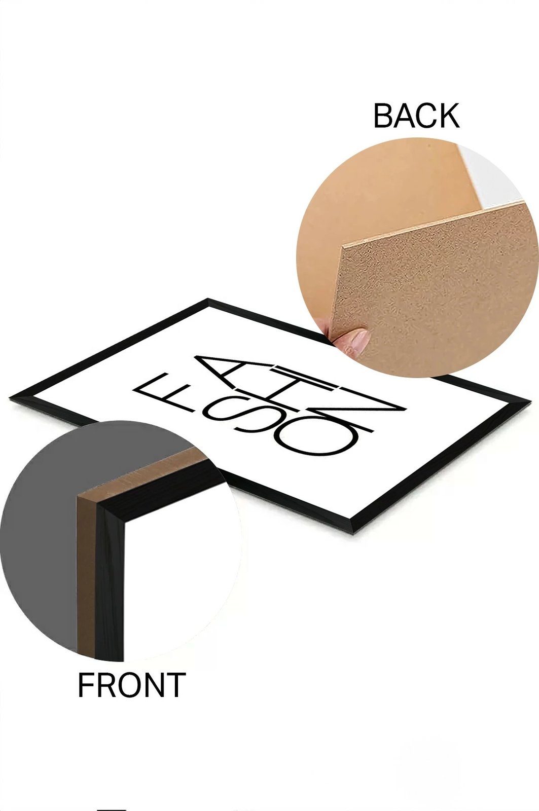 Pikturë dekorative, Wallity, 1Artavessayaz21-3348, shumëngjyrëshe, 33x48cm