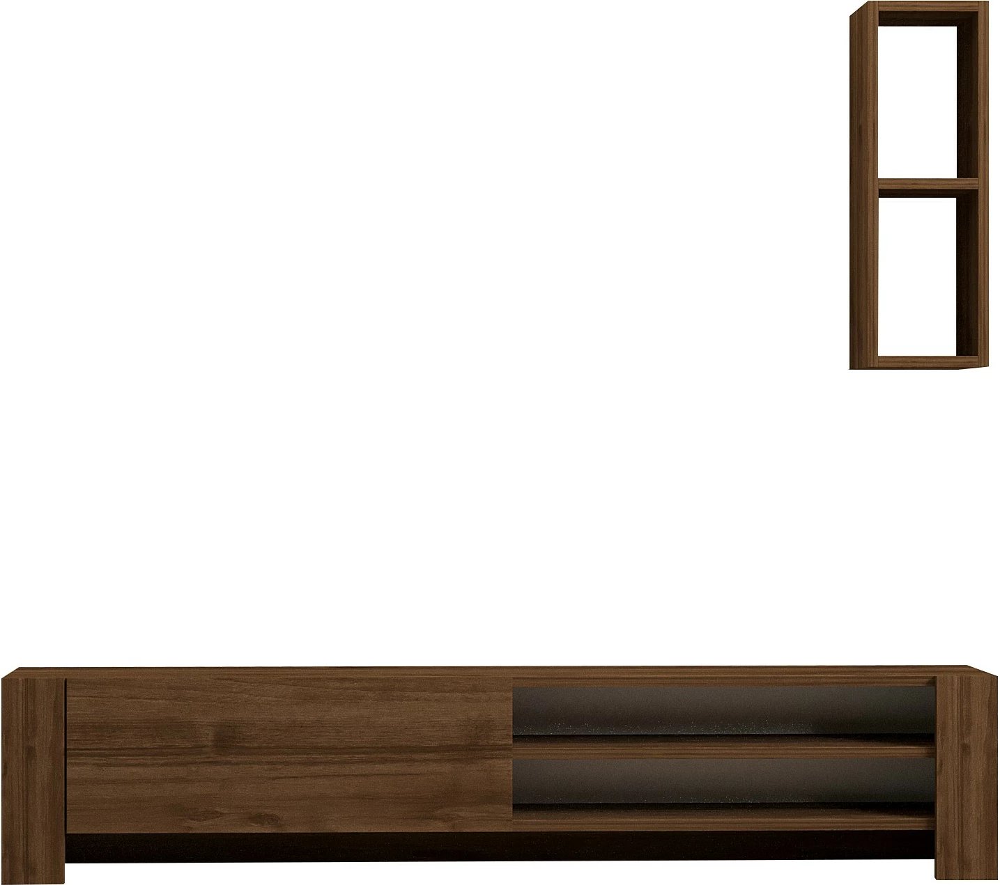 Komodë televizori Hanah Home, Naz, ngjyrë arre