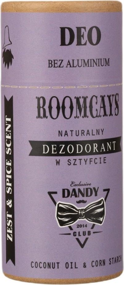 Deodorant stick për burra ROOMCAYS Zest & Spice, 65g