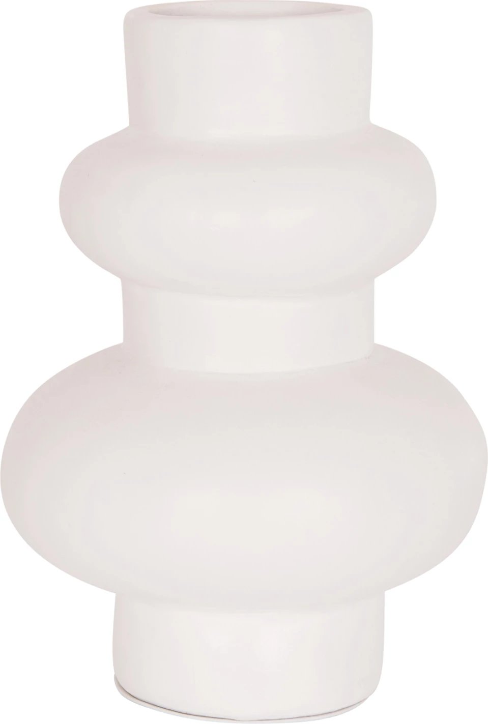 Vazo dekorative tavoline LEMA, terrakotë e bardhë, FH4664.02M, 22x29cm Vazo dekorative tavoline LEMA, terrakotë e bardhë, FH4664.02M, 22x29cm