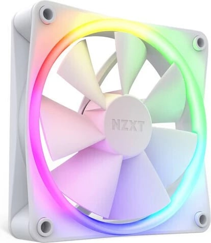 Ventilator RGB për kasë NZXT F120, 120mm, i bardhë