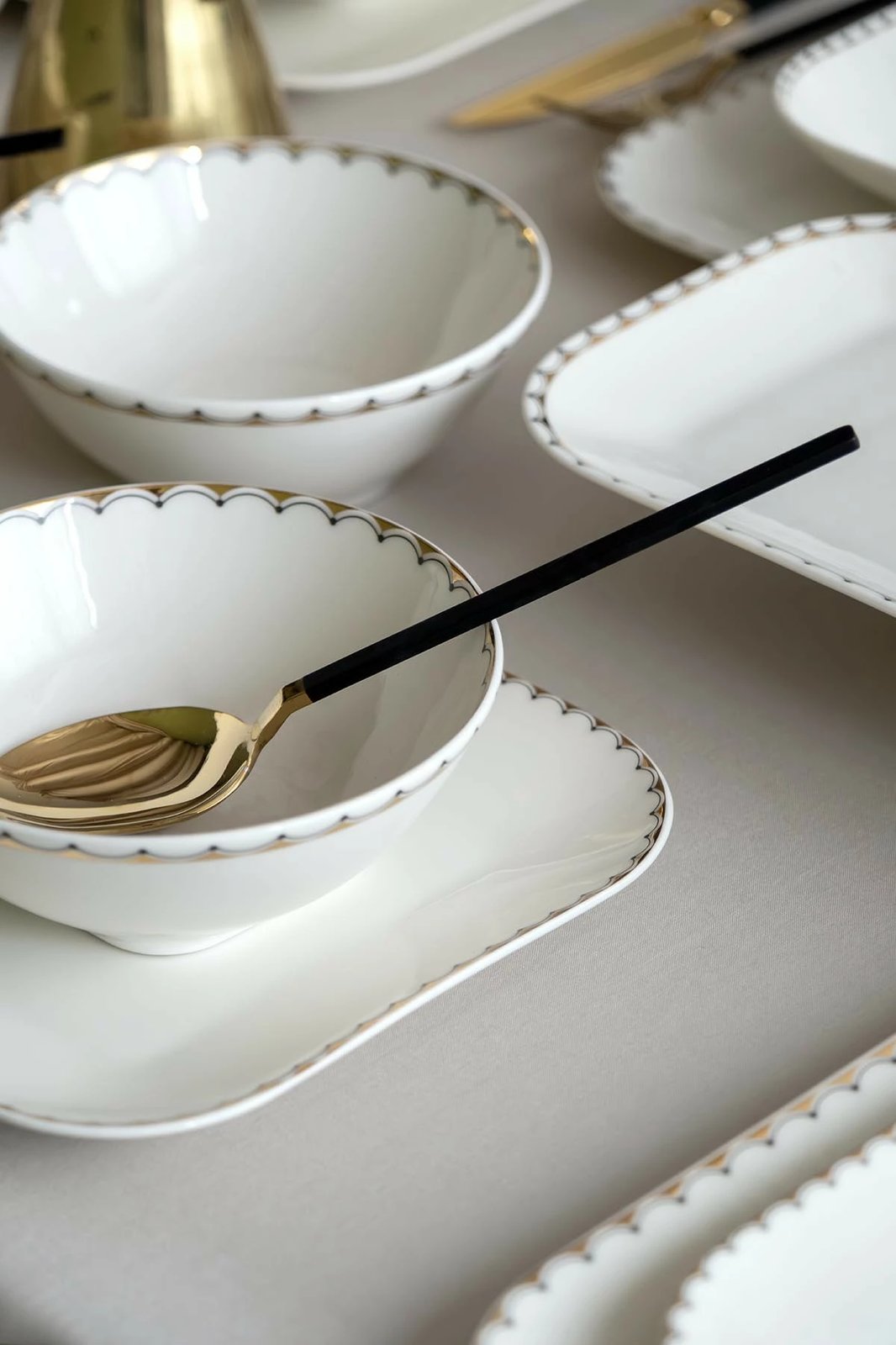 Set enësh për drekë, 26 copë, Hermia Concept, BNMNS26YT43012636