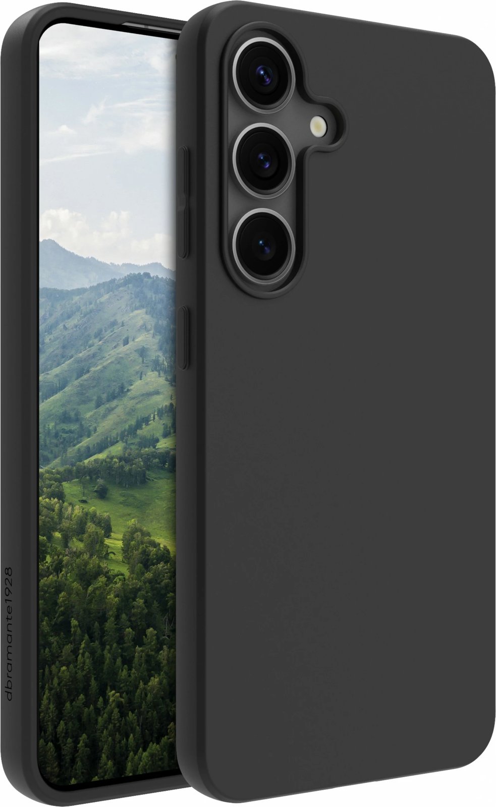 Mbështjellës dbramante1928 Bulk Eco Case Nuuk për Galaxy S25+, e zezë