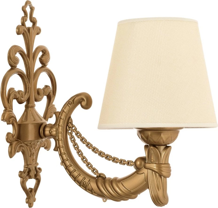 Llambë muri Opviq, krem dhe ari, Gloria