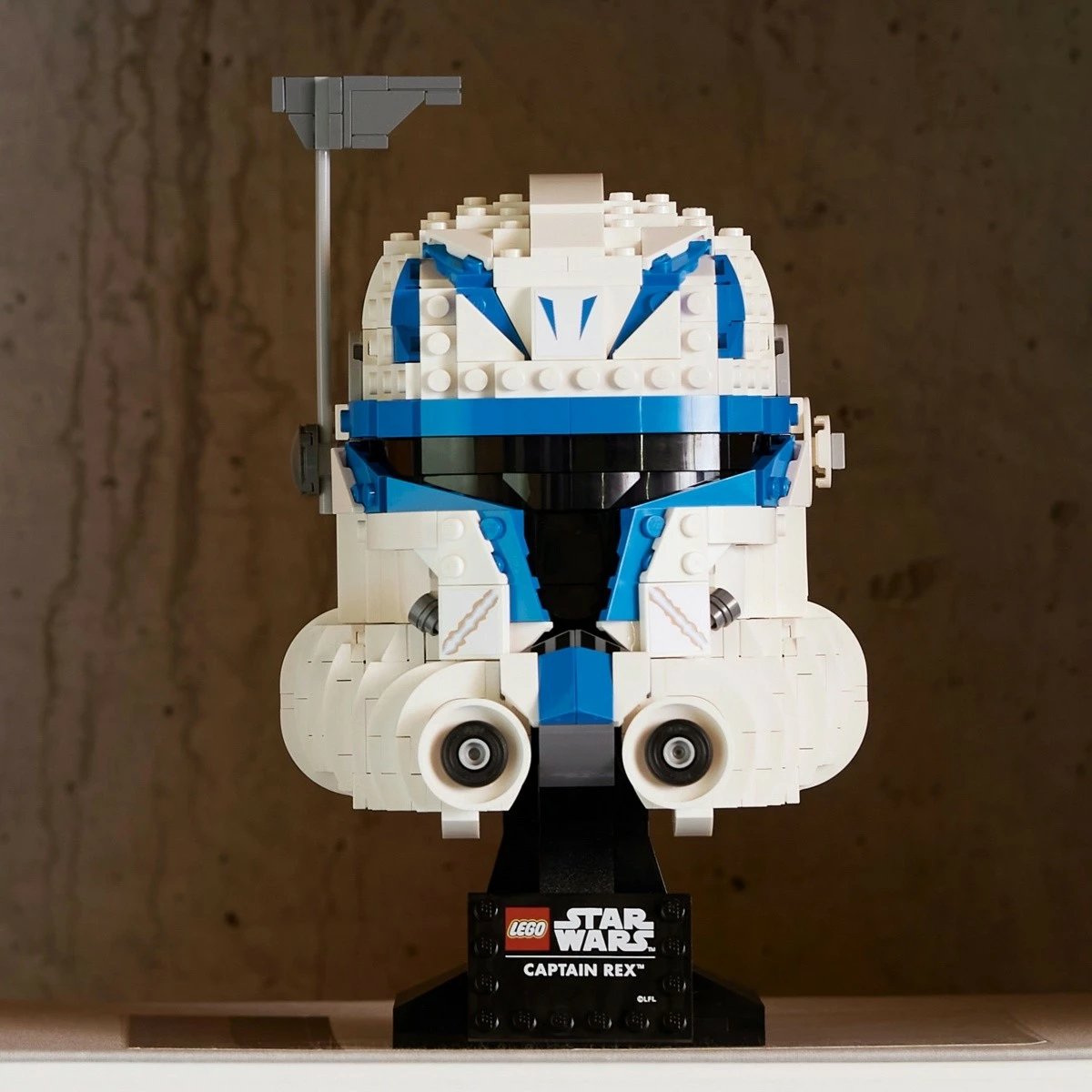 Set ndërtimi LEGO Star Wars Captain Rex Helmet 75349, 854 pjesë, për të rritur