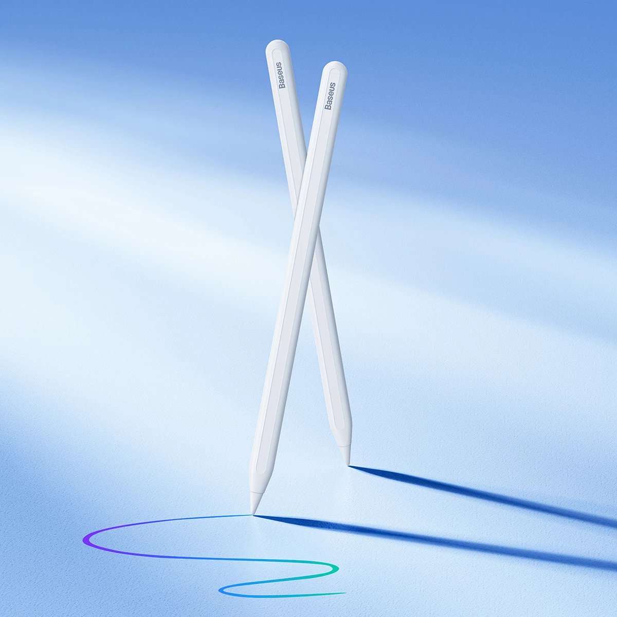 Stilolaps aktiv Baseus SXBC020002 për iPad, wireless, majë zëvendësuese, i bardhë