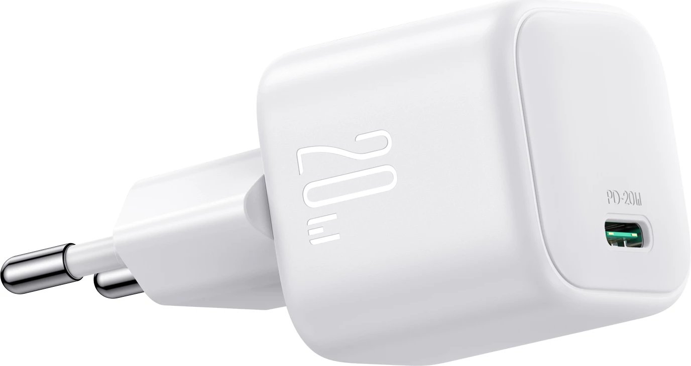 Karikues muri Joyroom JR-TCG08, GaN, 20W, USB-C, i bardhë Karikues muri Joyroom JR-TCG08, GaN, 20W, USB-C, i bardhë