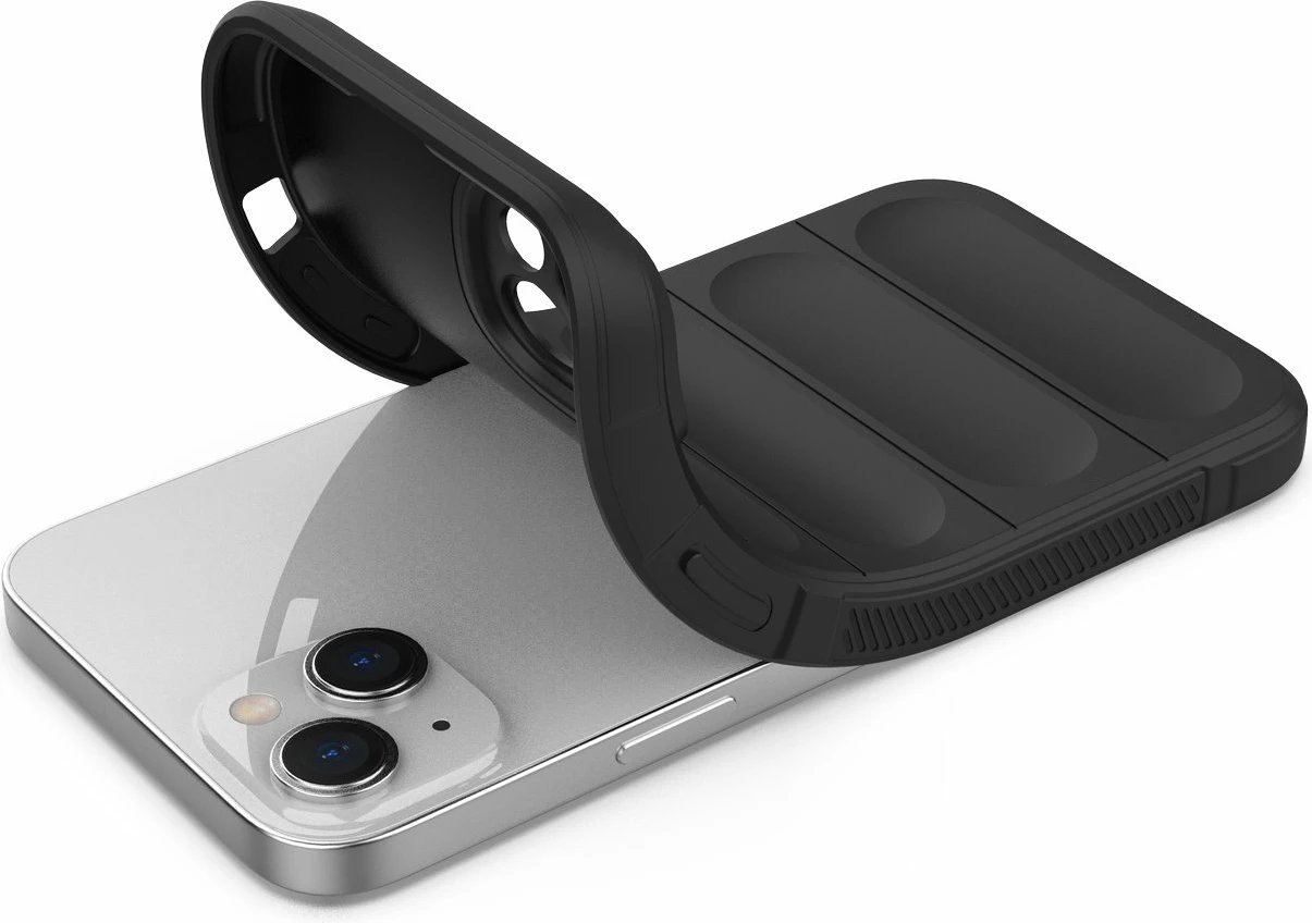 Mbështjellës Hurtel Magic Shield Case për iPhone 14 Plus, i zi Mbështjellës Hurtel Magic Shield Case për iPhone 14 Plus, i zi