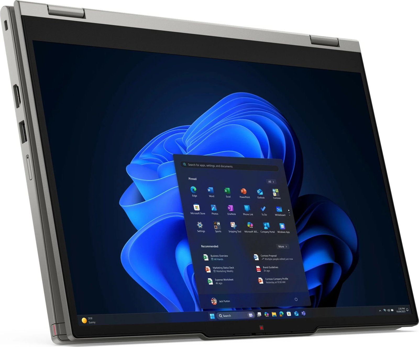 Laptop Lenovo ThinkPad L13 2in1 G6, Ultra5 225U, 16GB/512GB, 13.3 inç, gri