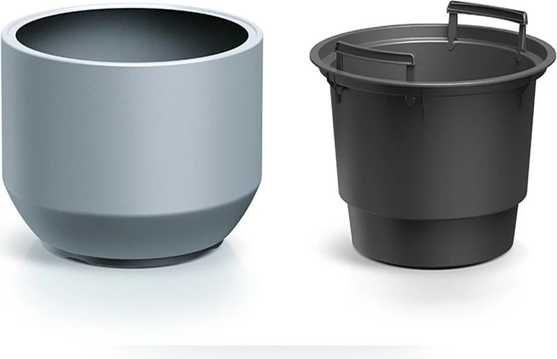 Vazo NEXT Heos gri Y19xΦ29.8cm