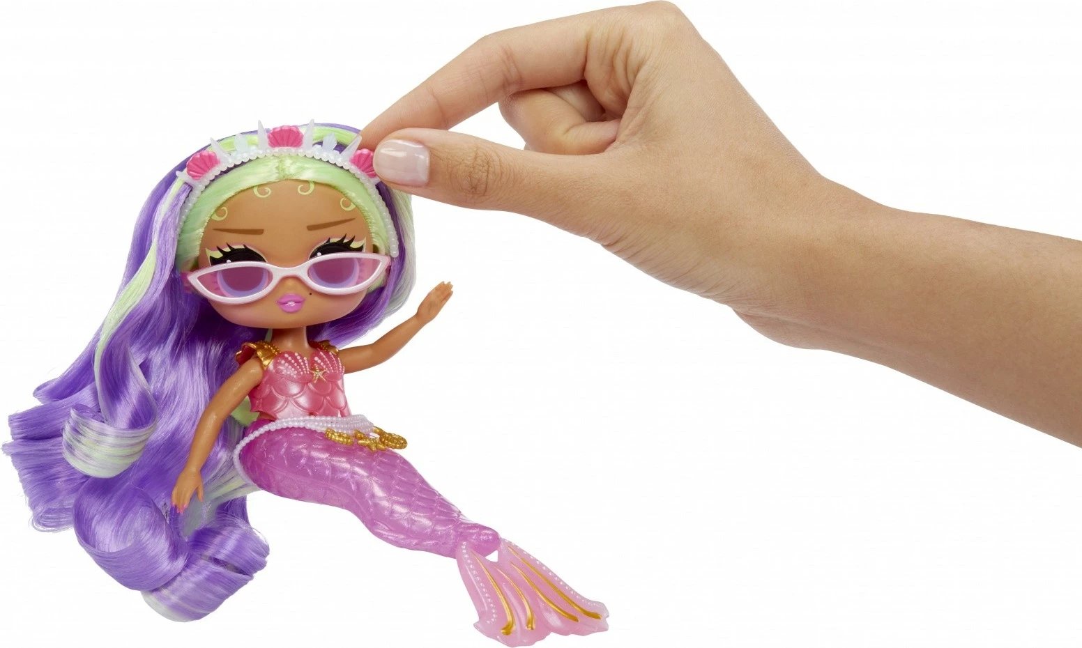 Kukull L.O.L. Surprise Tweens Mermaid Cleo Cove, me bisht që ndryshon ngjyrë