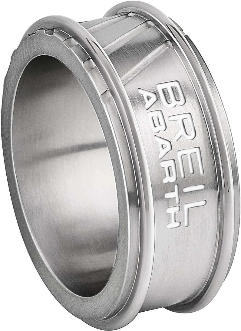 Unazë për meshkuj BREIL JEWELS ABARTH 002, e argjendtë