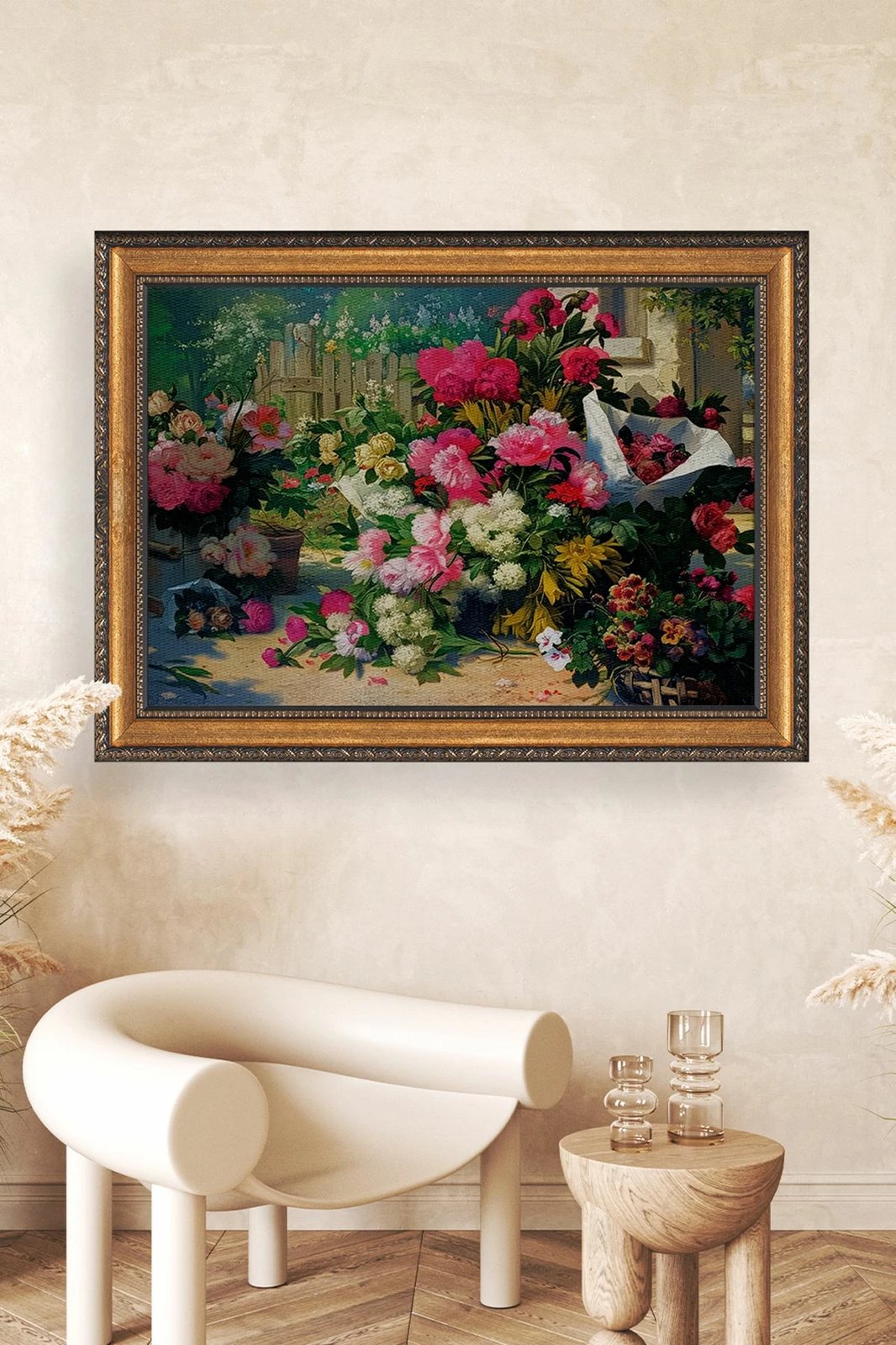 Pikturë dekorative në kanavacë me kornizë, shumëngjyrëshe, ATCRCVCNVSMDL42 - 50x70cm