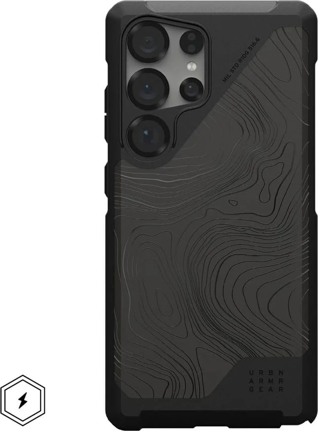 Mbështjellës Urban Armor Gear Metropolis LT për Samsung, 6.8", TPU, i zi