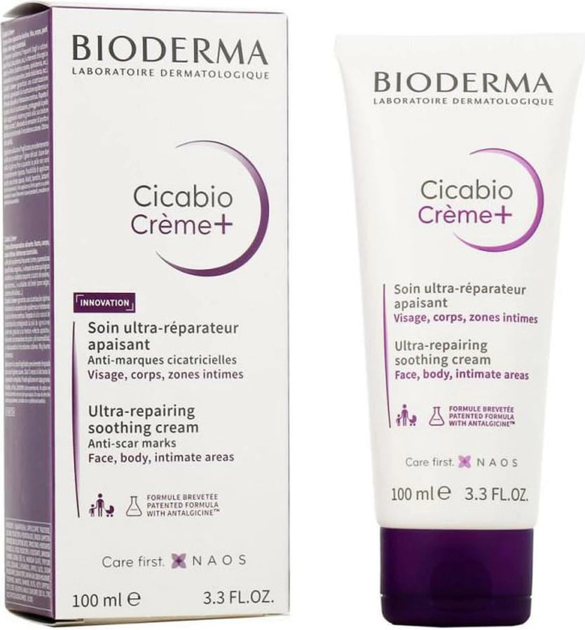 Krem riparues për fytyrë dhe trup Bioderma Cicabio Crème+, 100ml