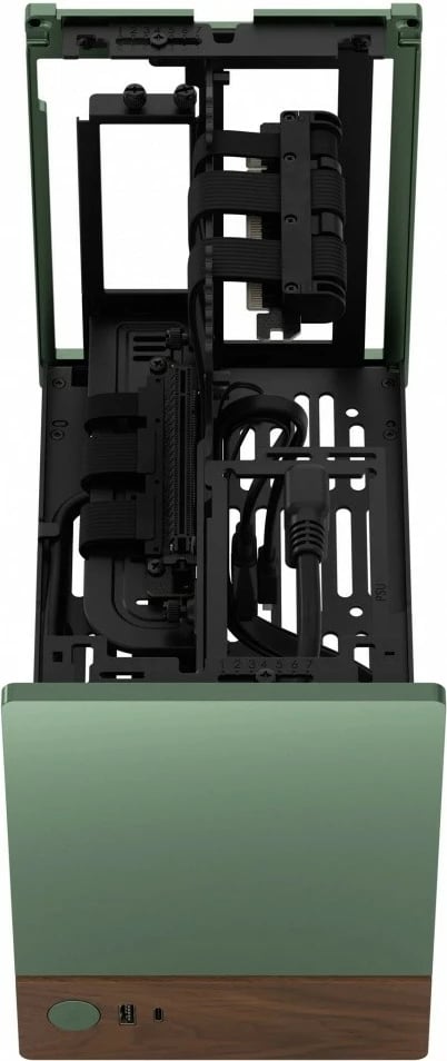 Kasë Fractal Design Terra FD-C-TER1N-03, Mini ITX, e gjelbër