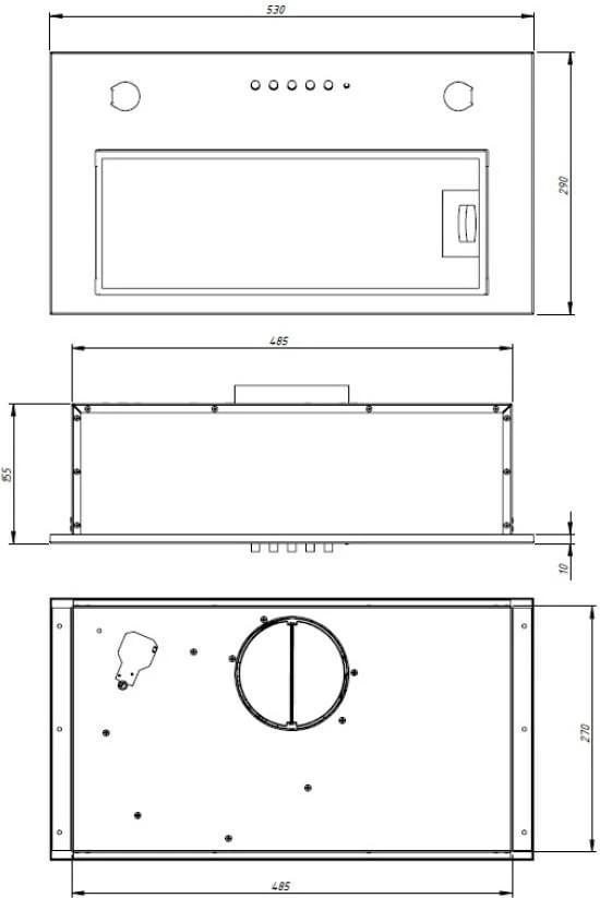 Aspirator AKPO WK-7, hiri 