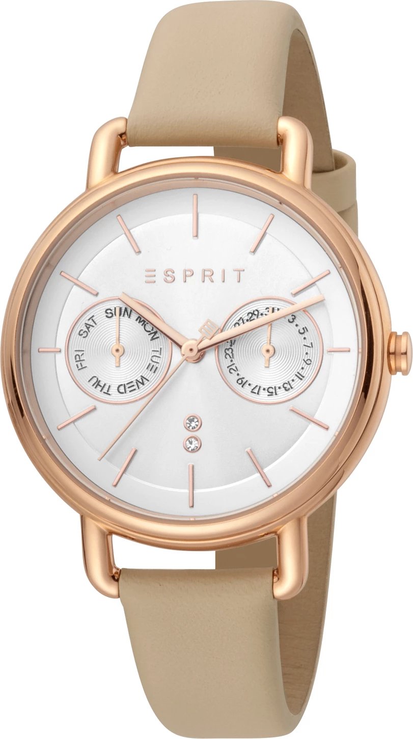 Orë dore për femra Esprit, rose gold/bezhë