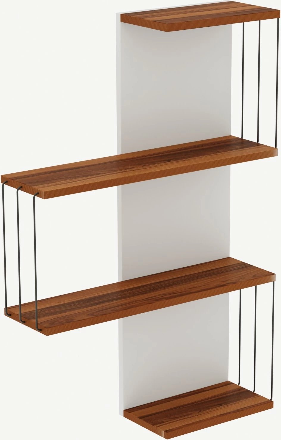 Raft muri Hanah Home, ngjyrë arre, Cambel