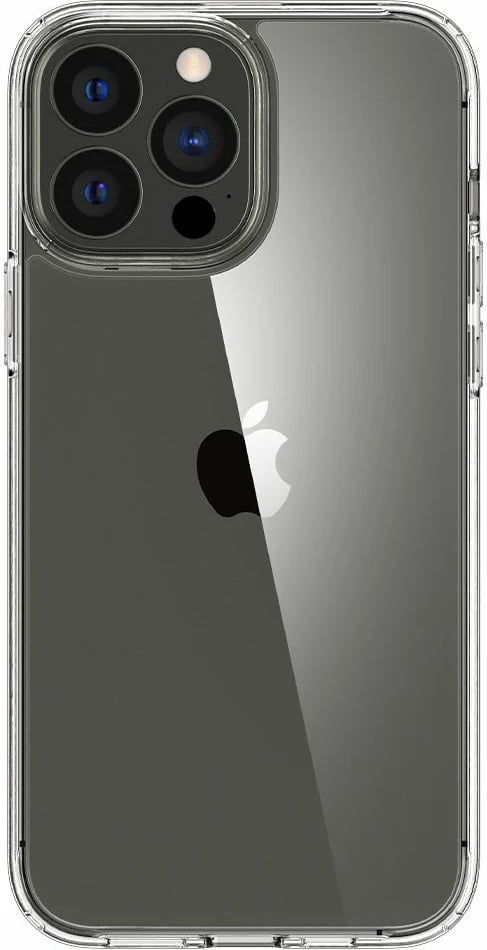 Mbështjellës Spigen Ultra Hybrid për iPhone 13 Pro Max, Transparent