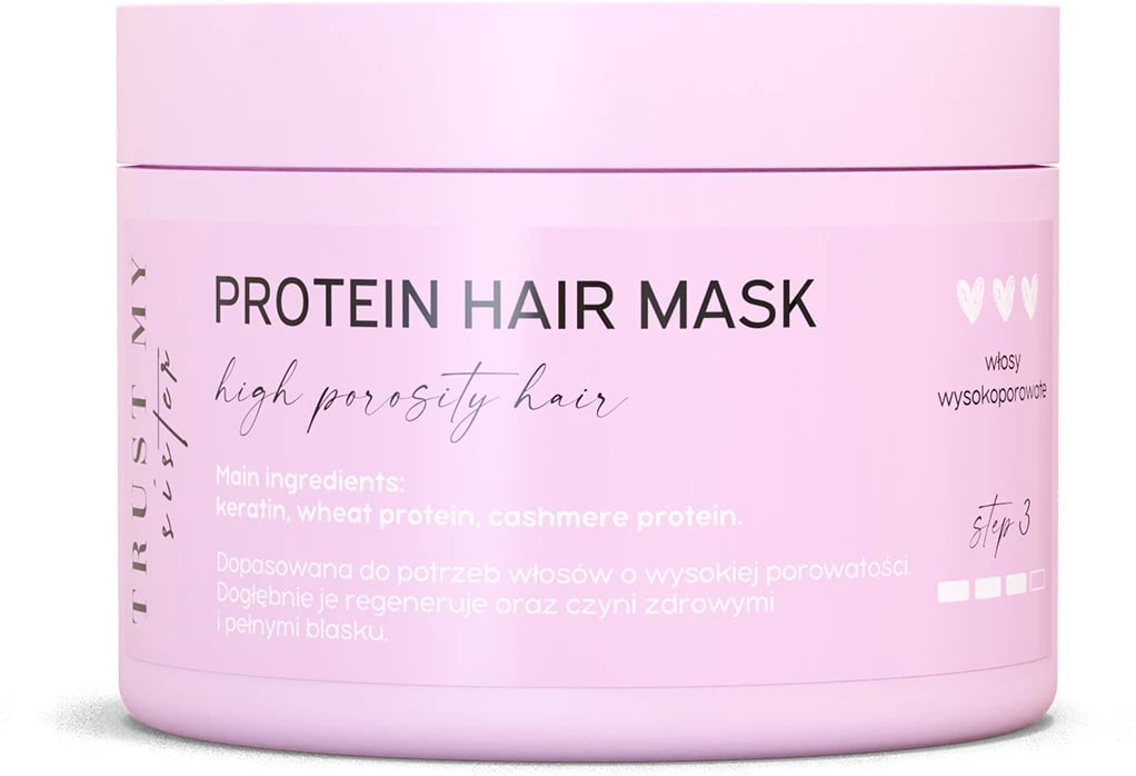 Maskë për flokë për femra Trust My Sister Protein Hair Mask 150g