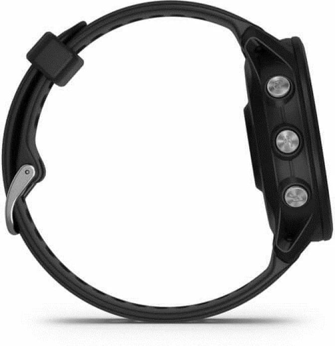 Sahat Garmin për femra e meshkuj, i zi